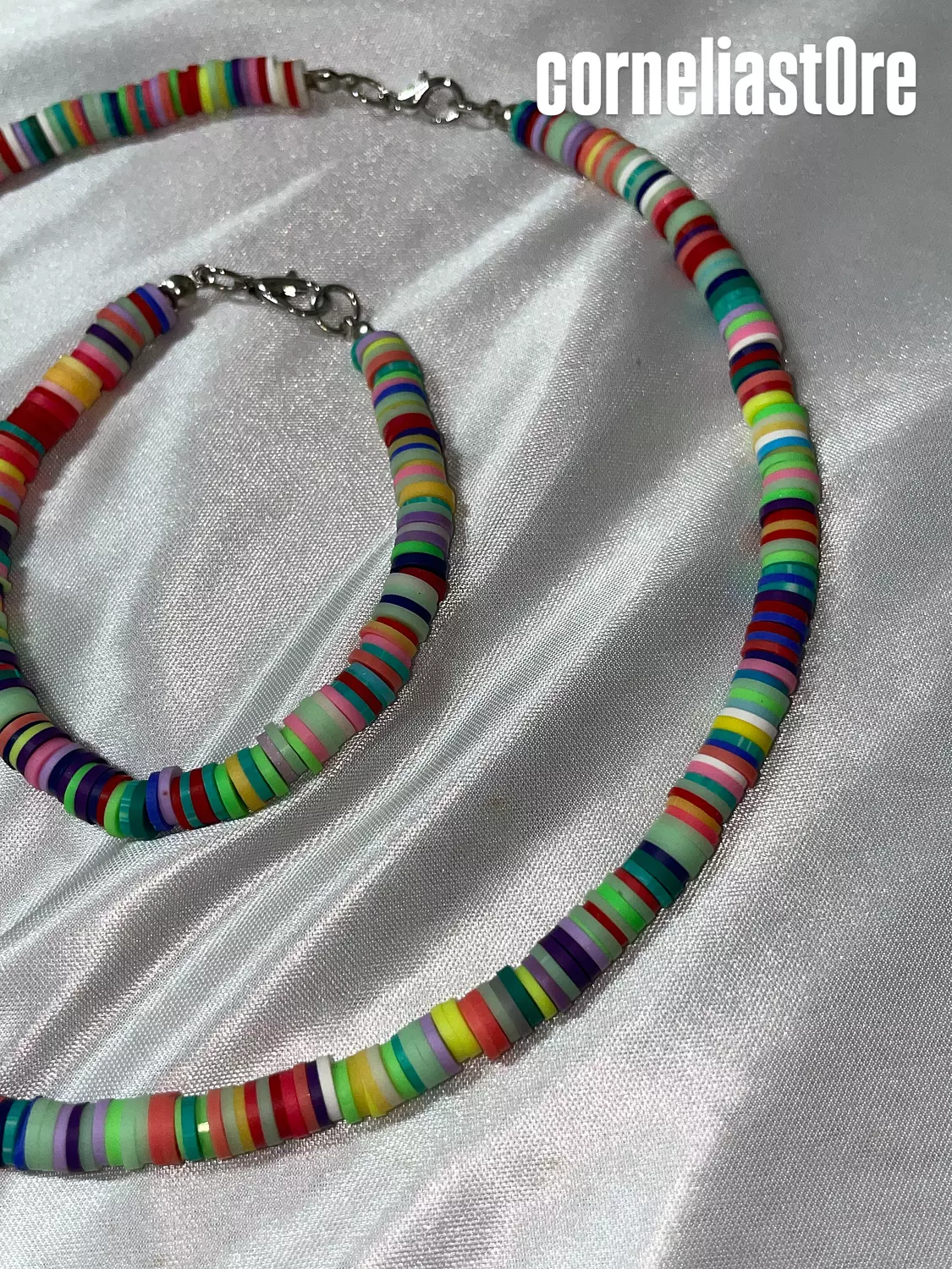 colorful necklace  image