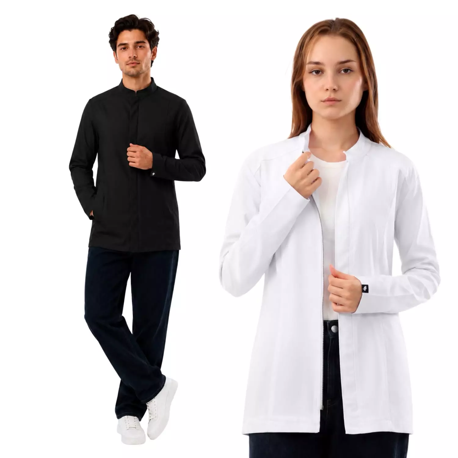 Blazer Lab Coat (Zip-Up)  1
