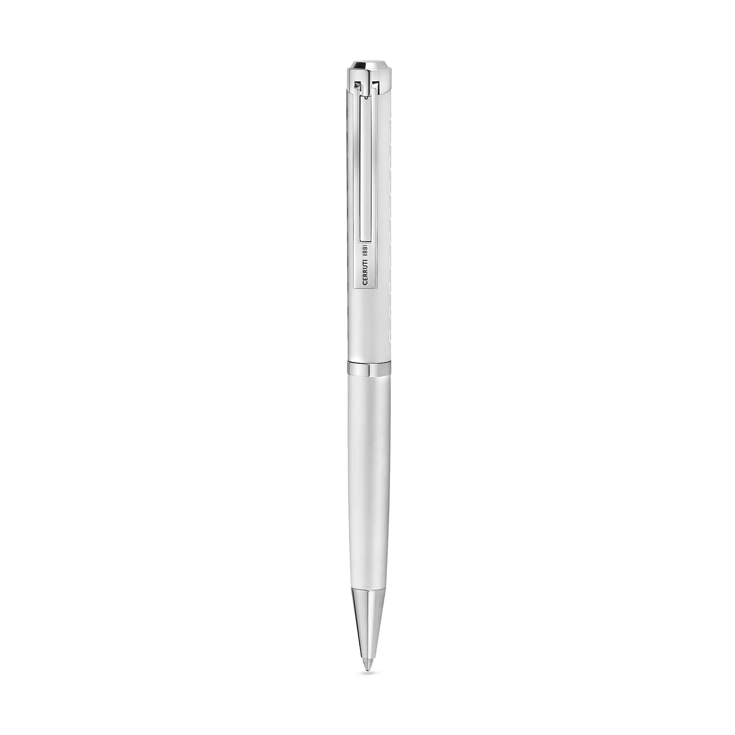Cerruti1881 Ballpoint Pen Matt Silver - NSS221101A