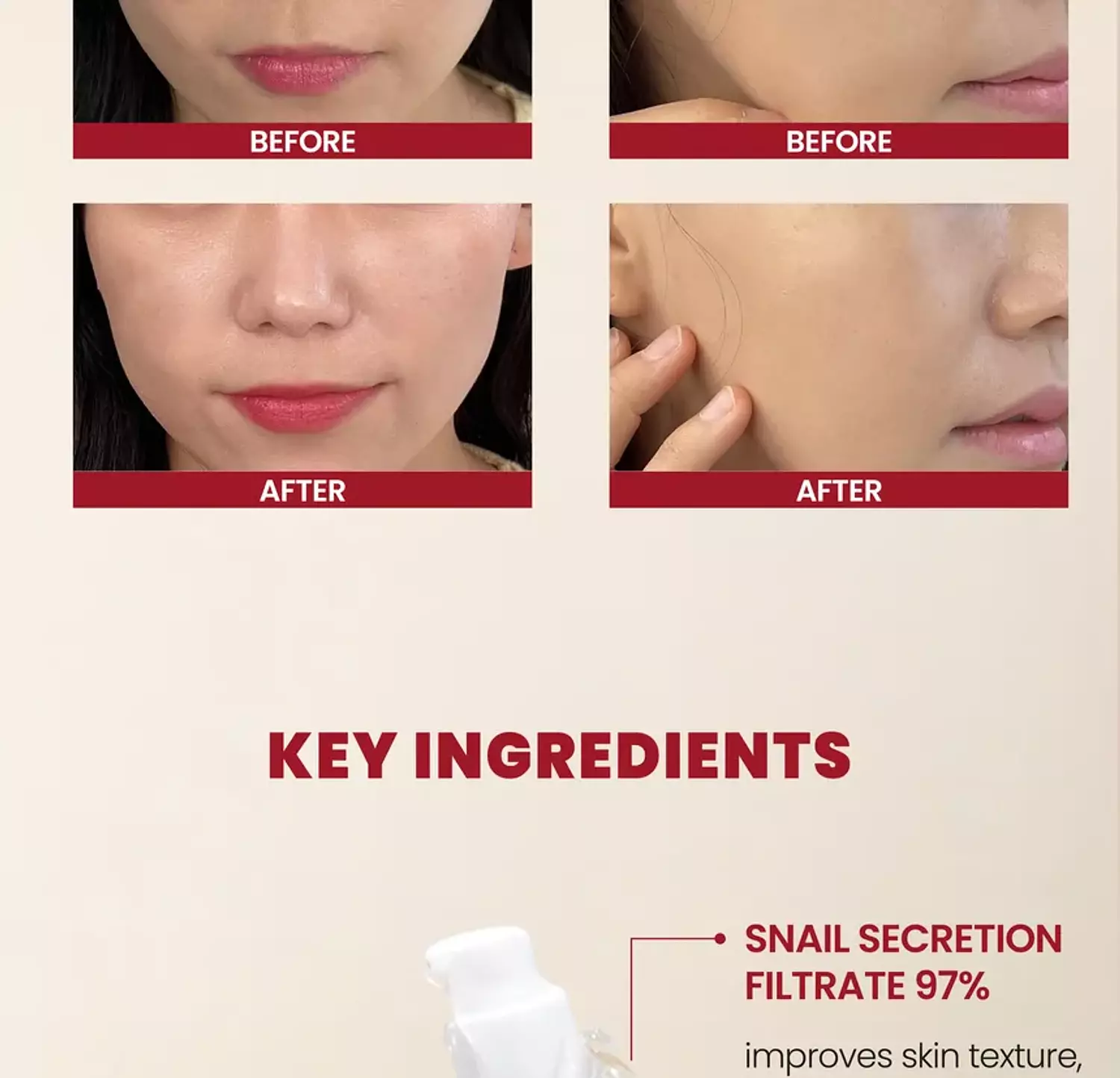 K-SECRET - SEOUL 1988 Essence : Snail Mucin 97% + Rice hover image