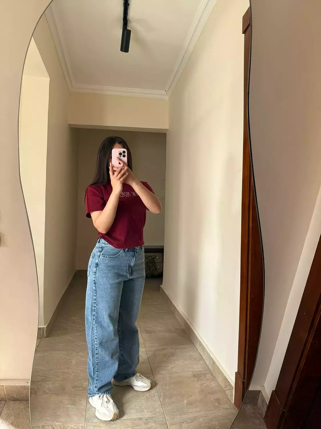 Straight Leg Jeans Mid Blue 3