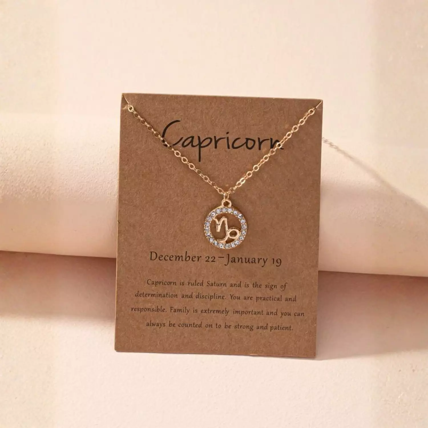 1 Pc Horoscope Necklace C 4