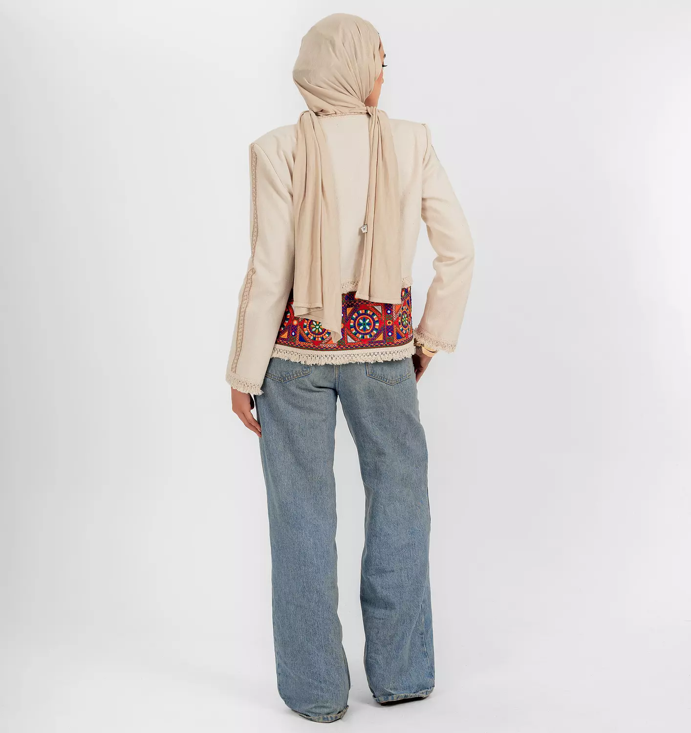 Tribal embroidered Jacket 2