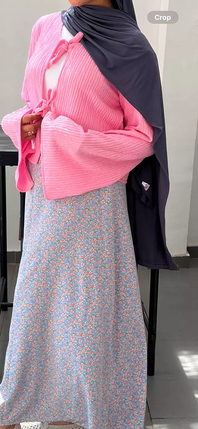 TIE FRONT BLOUSE 1