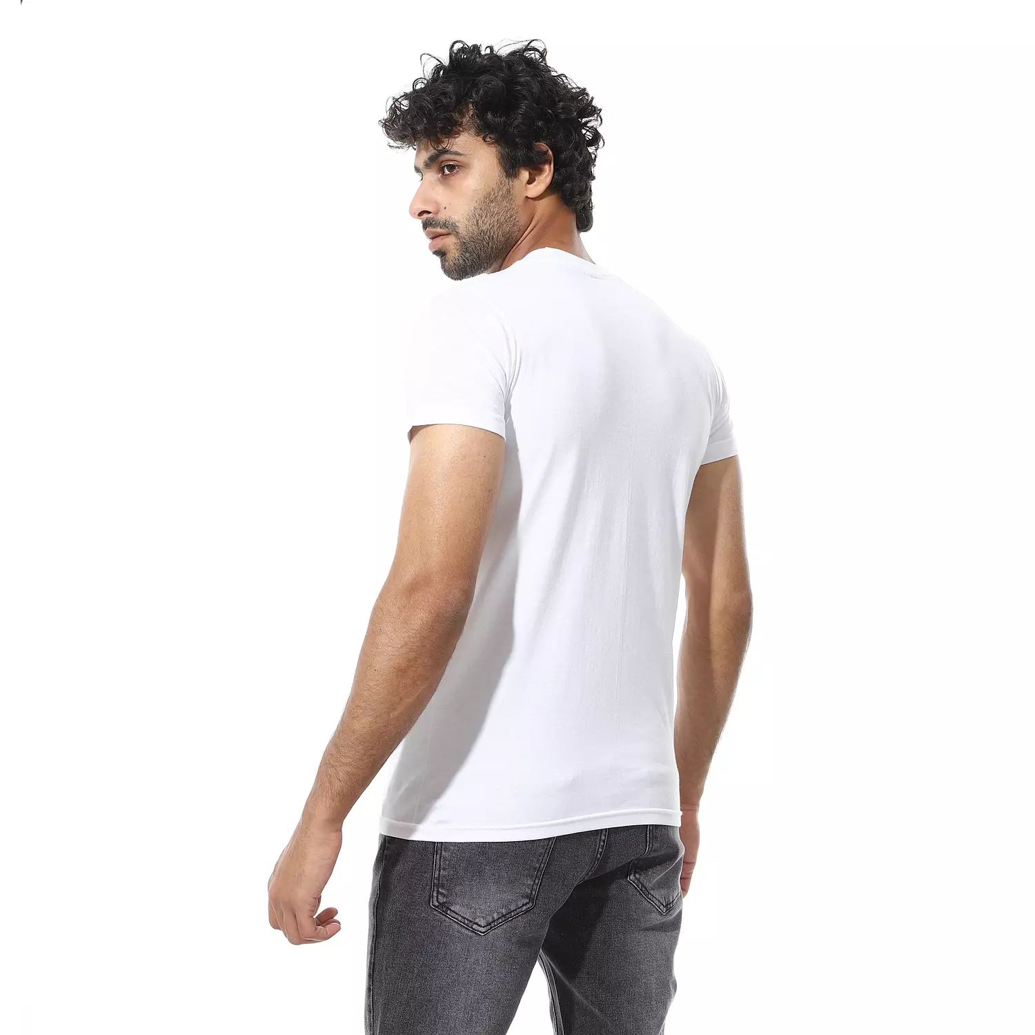 Men Undershirt - 4020 - White  3