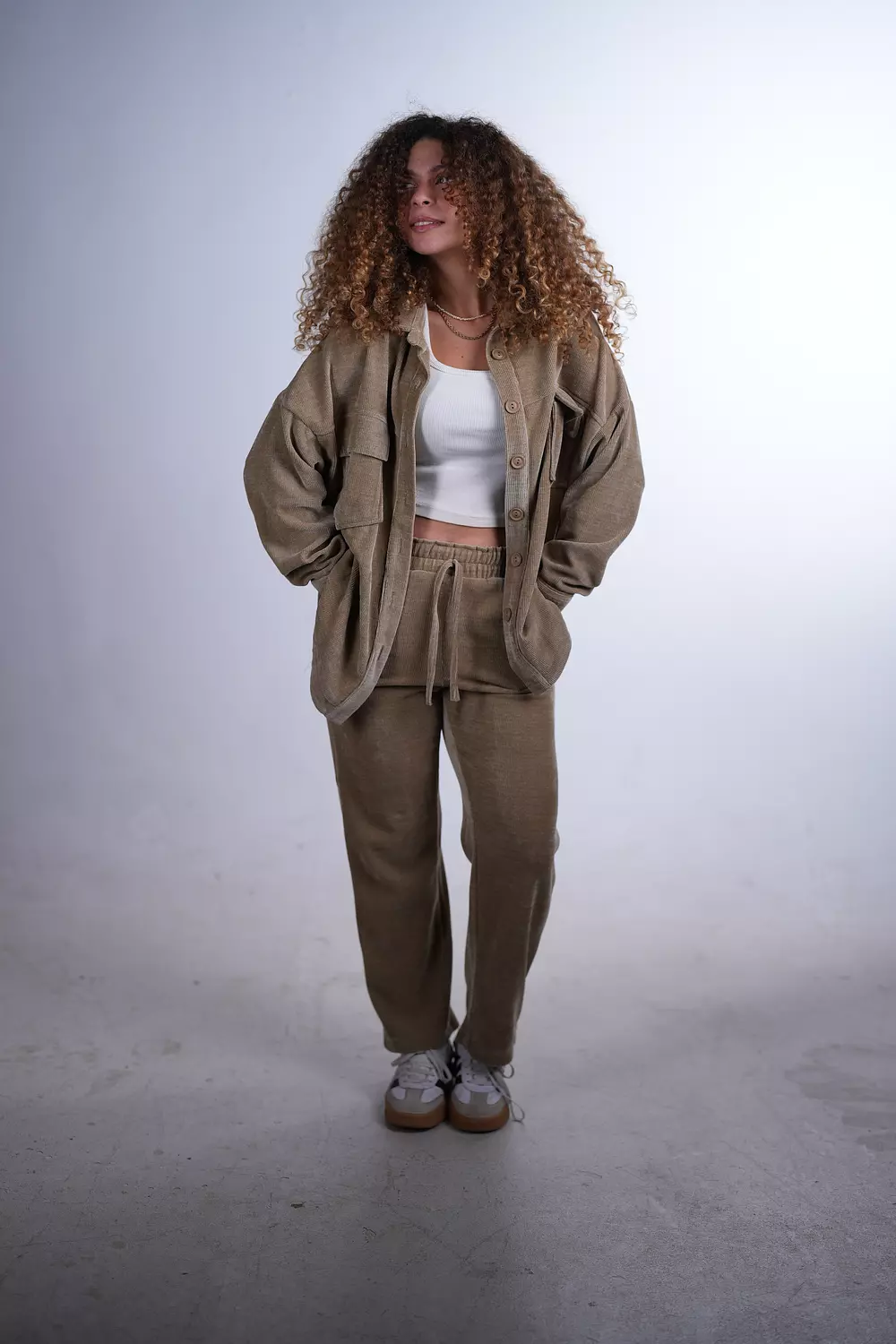 Lounge Co-Ord - Beige image