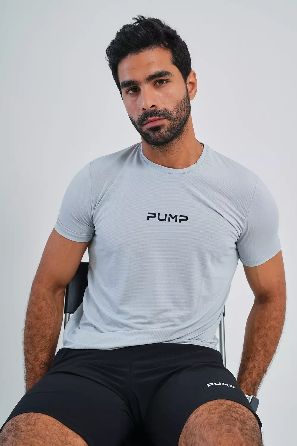 PUMP ENERGY FITTED TEES-GRAY 4