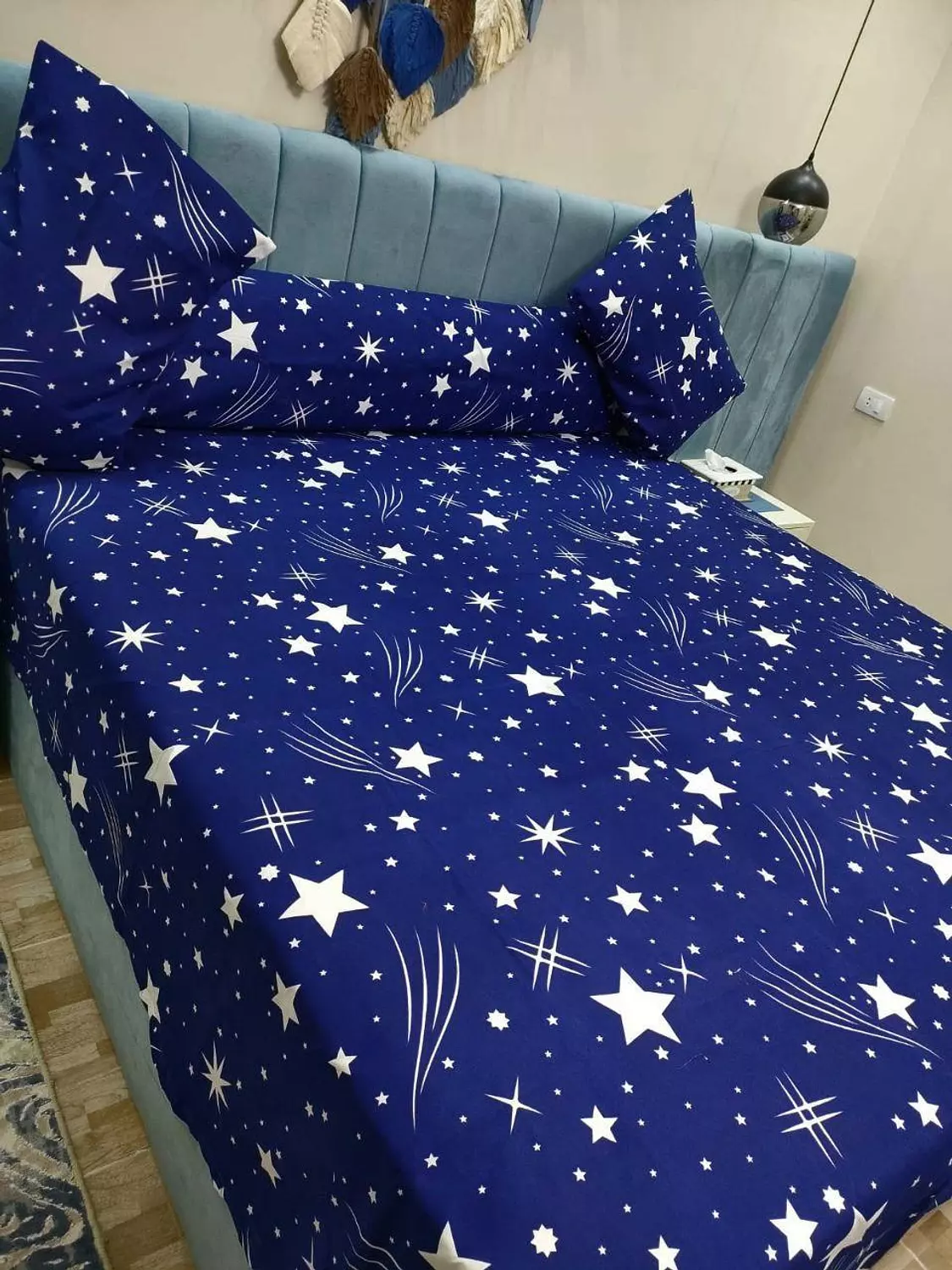 100% Turkish cotton sheet set hover image