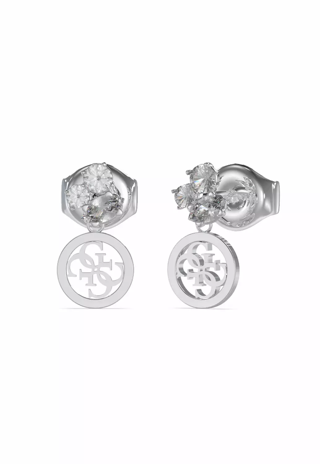 Guess Jewelry - JUBE02153JWRHT/U Earrings Steel silver For Ladies image