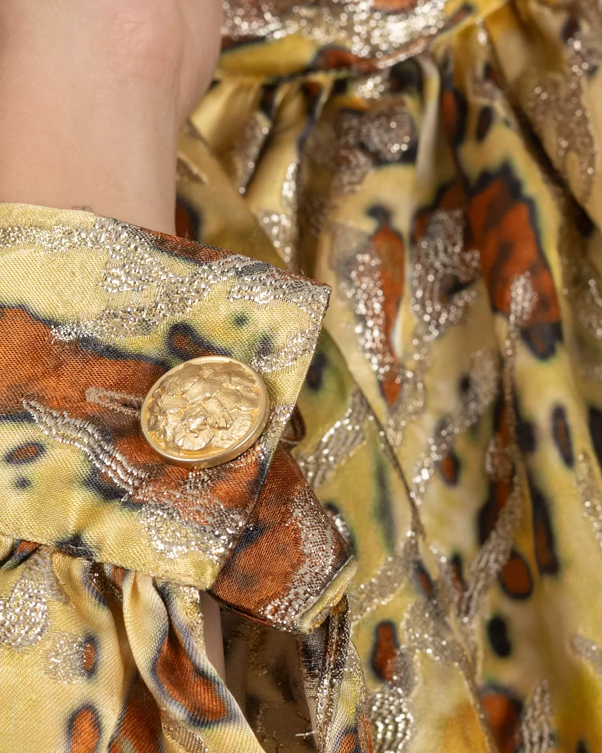 Animal-Print Oversized Blouse 5