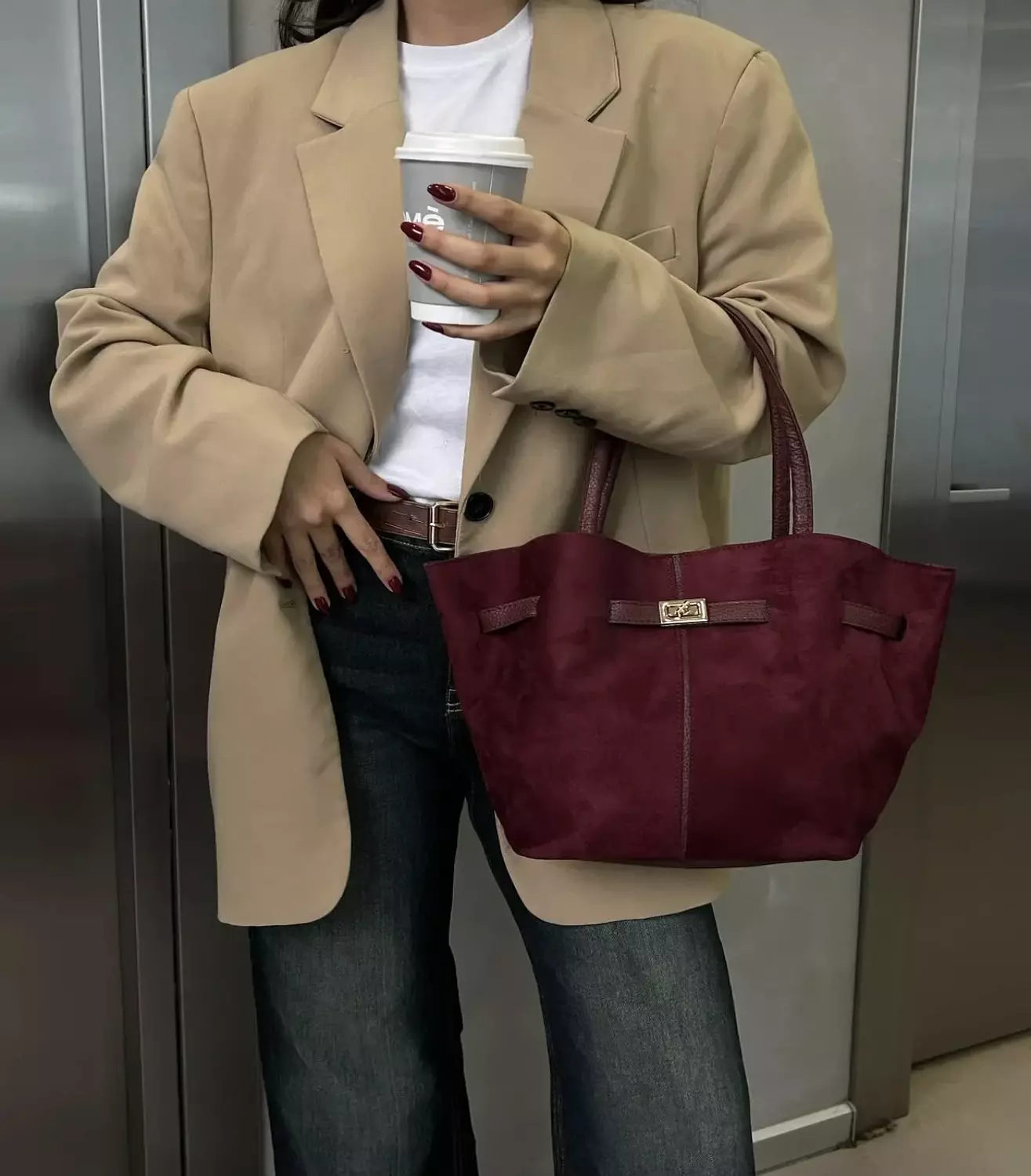 Sophia Bag - Burgundy  image