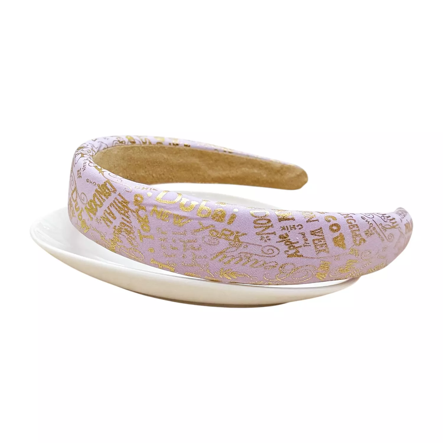 Eleganza Pastel Purple Headband 1