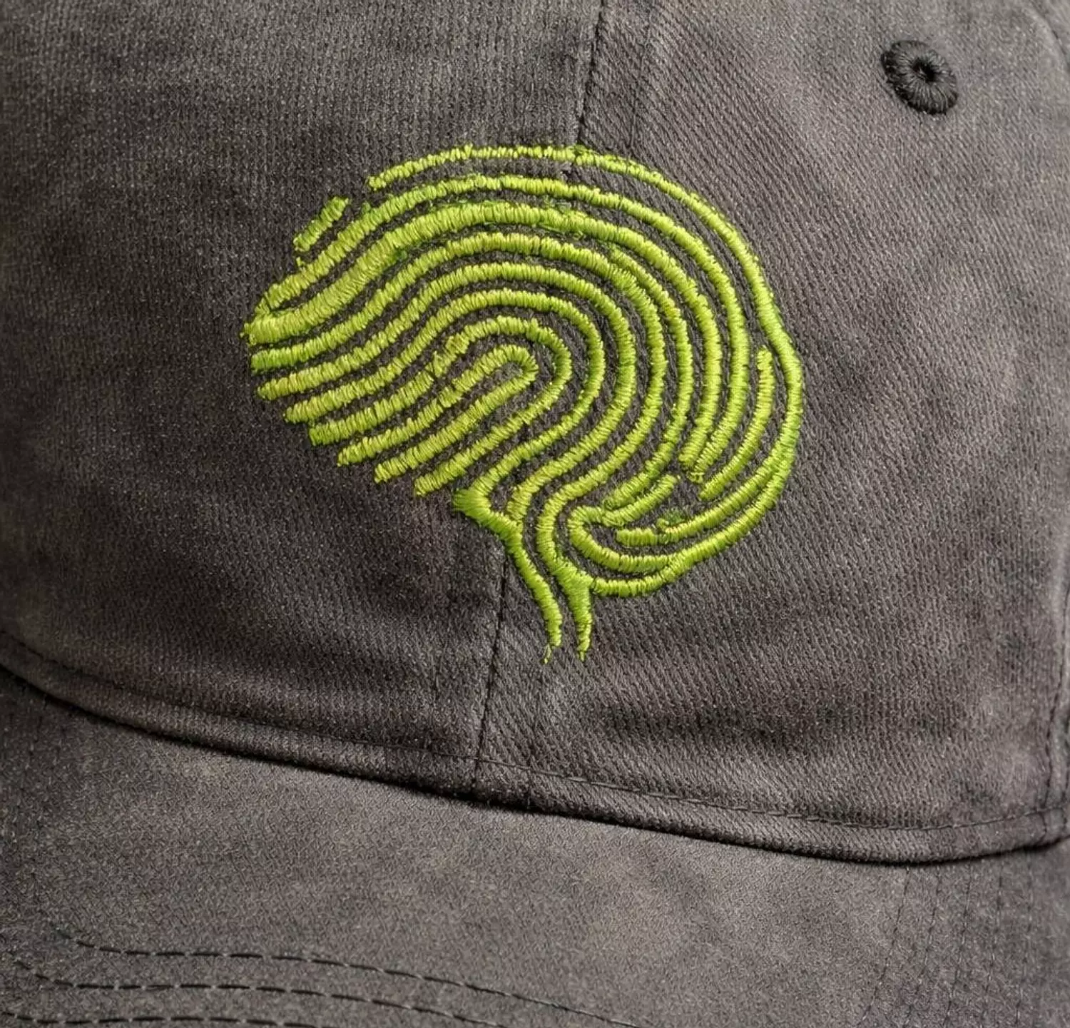 Mindprint Evergreen Washed Cap  hover image