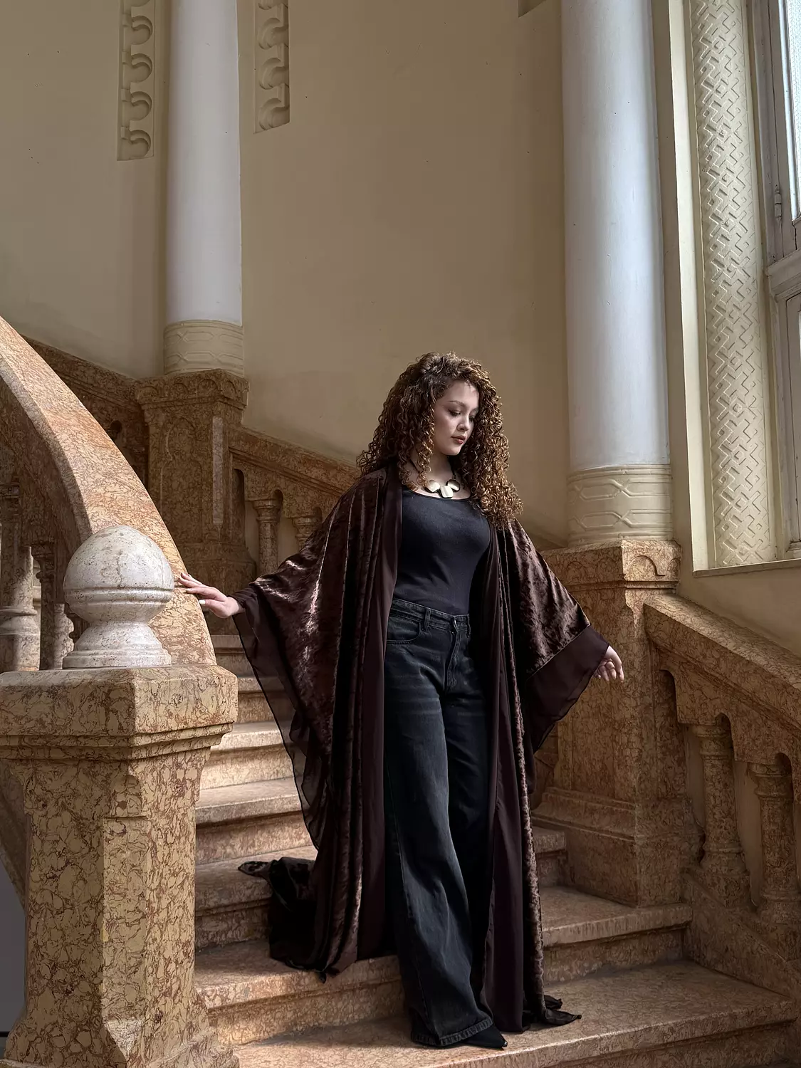 Velvet Shadow Kaftan 12