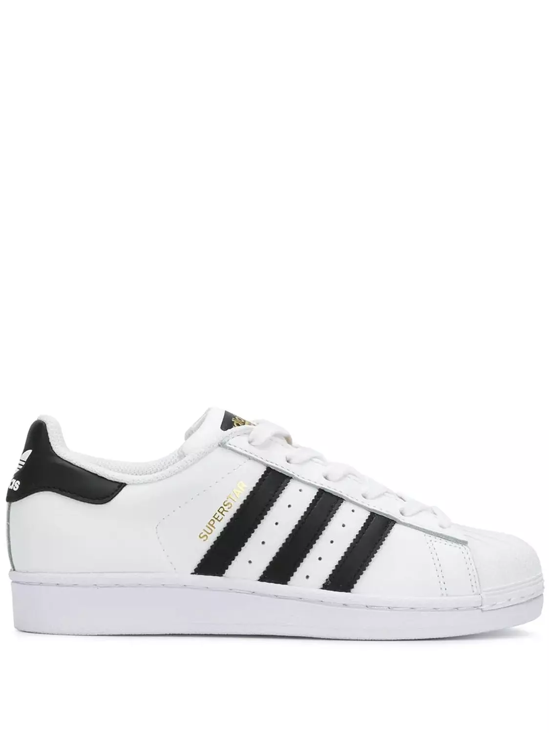 adidas superstars black and white image
