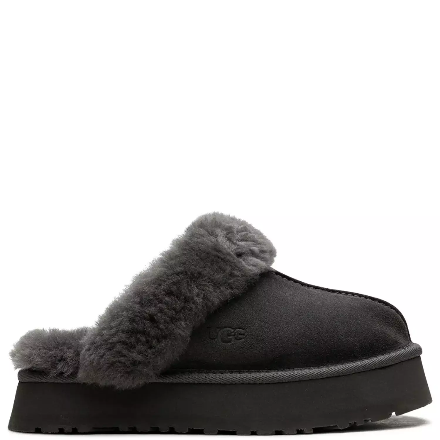 Ugg Disquette shearling platform slippers image