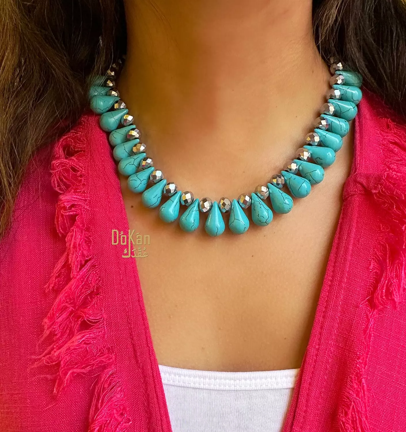 Turquoise Drops image