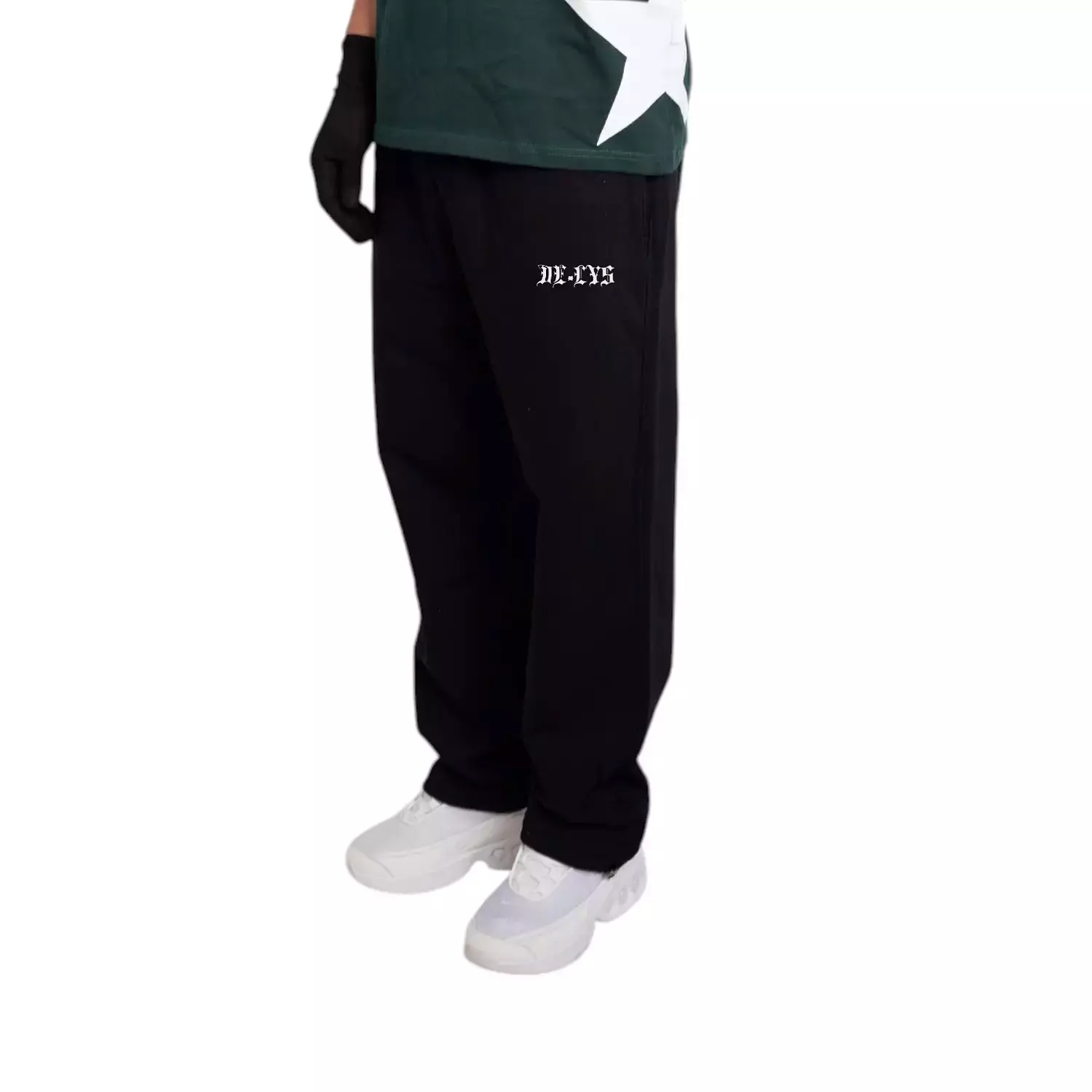 cotton wide leg sweatpants  4
