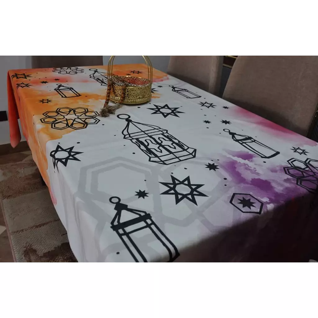 Ramadan Dinning Table Cloth