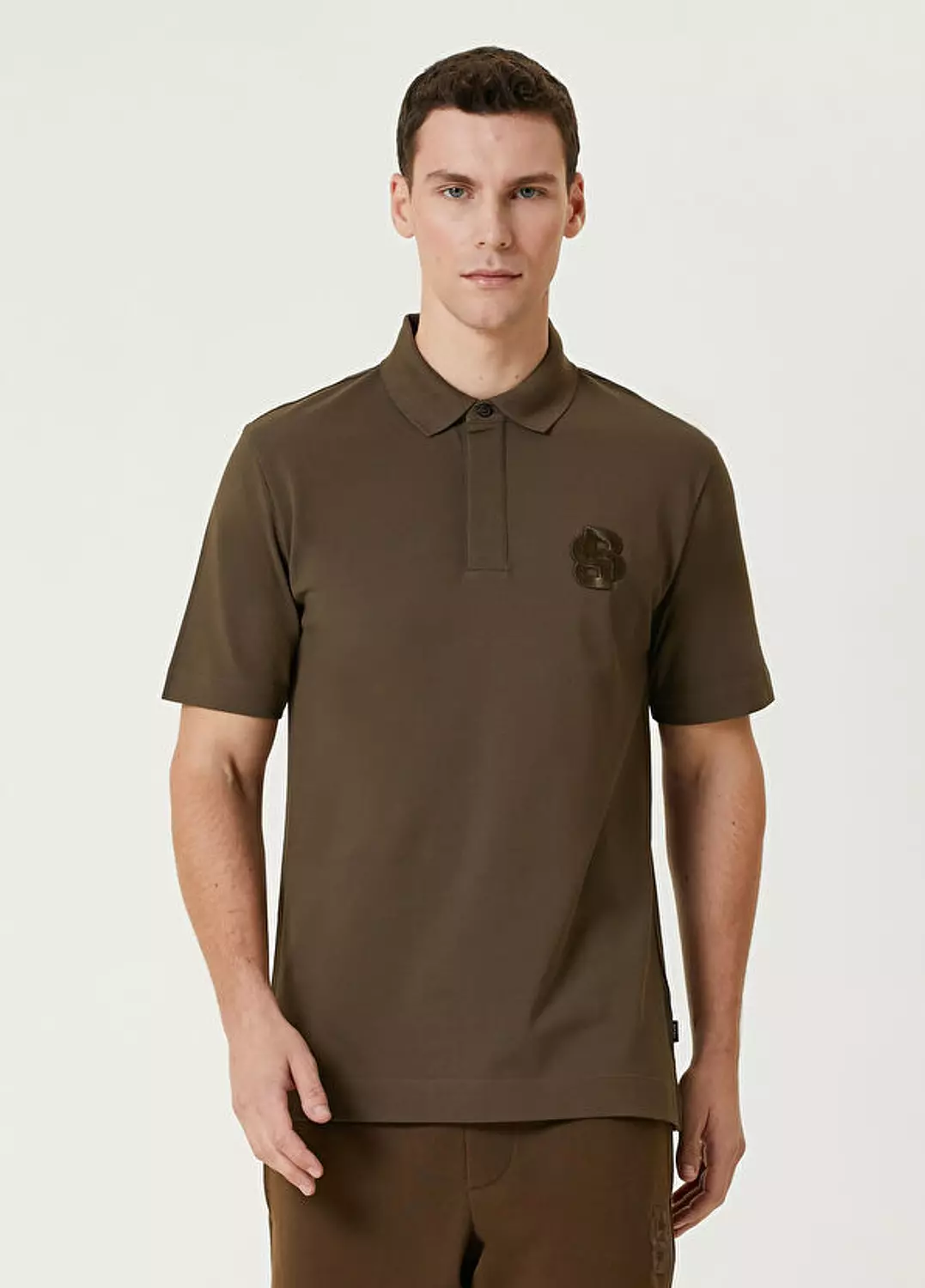  BOSS polo shirt  (brown) 1