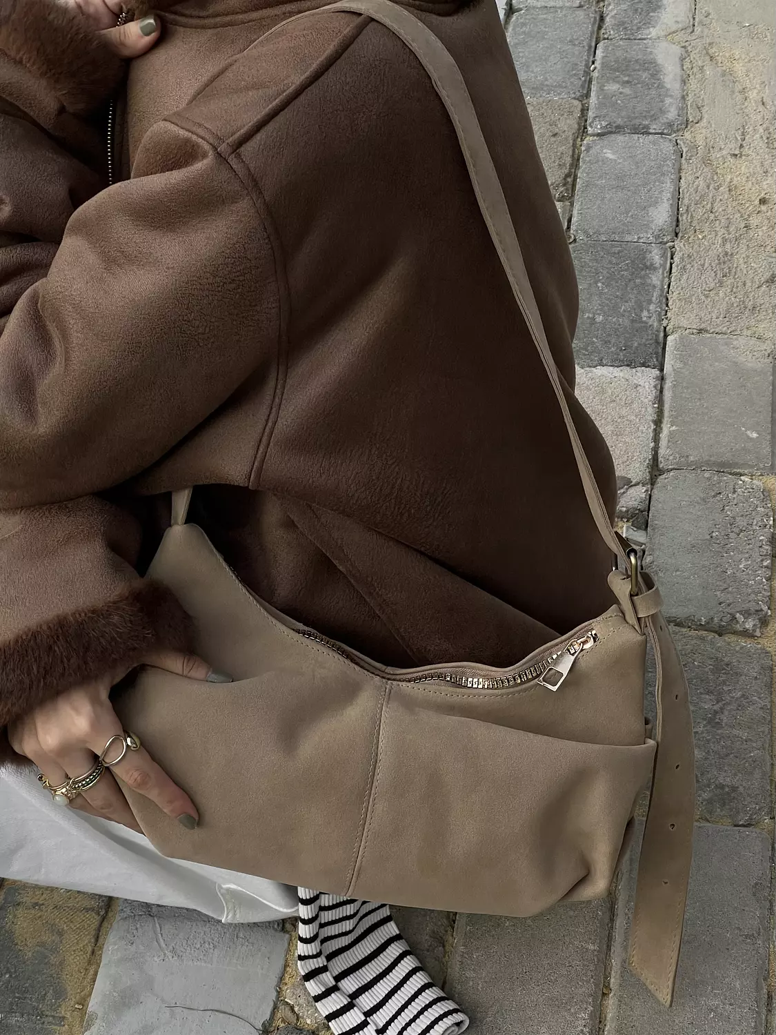 Evelina handbag - beige  3