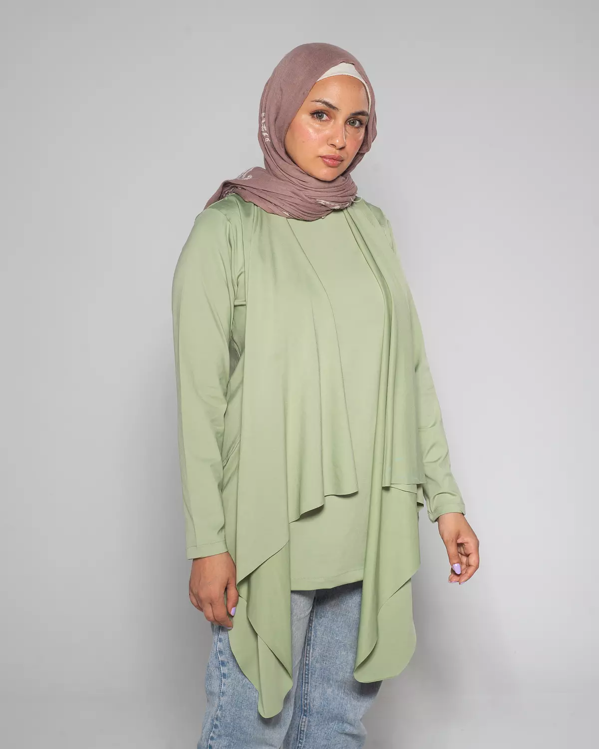 Drift lines top (mint) image