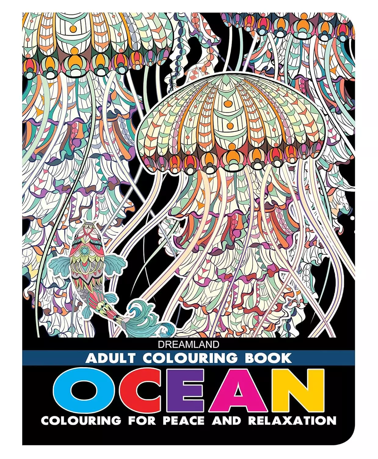Ocean- Colouring Book for Adults image