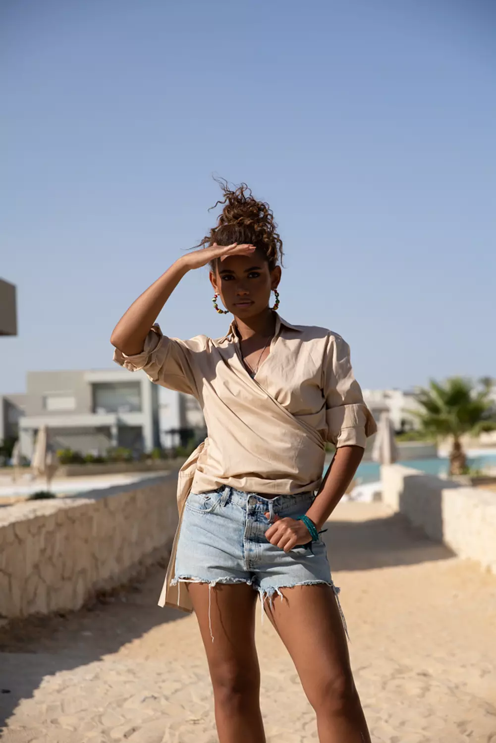 Beige Blouse 1