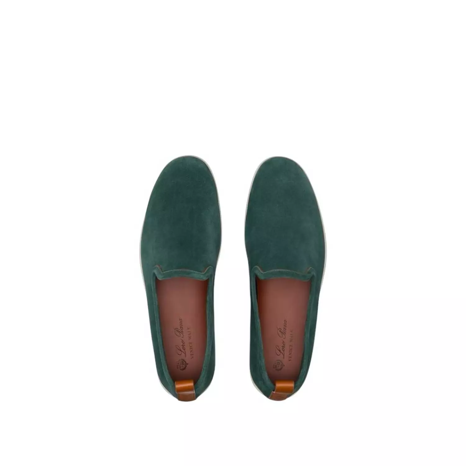 Loro Piana Venice Walk Loafer Conifer 3