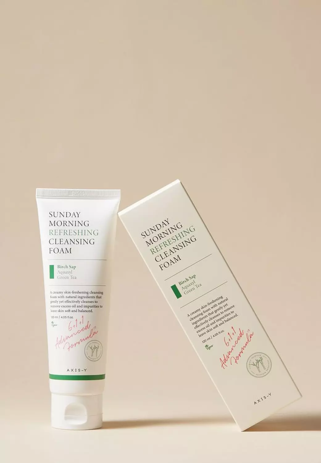 Axis-Y Sunday Morning Refreshing Cleansing Foam120Ml 2