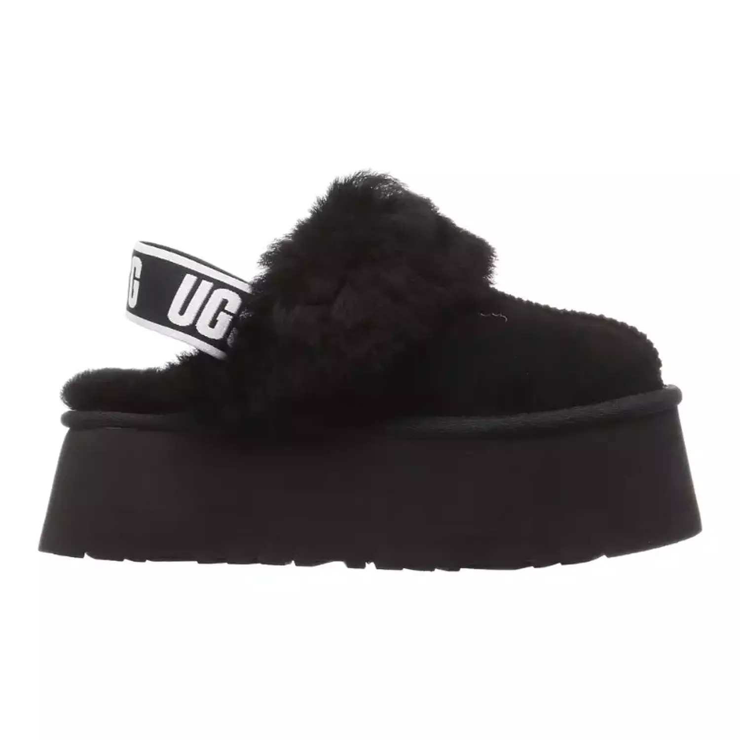 UGG Funkette Slipper – Black image