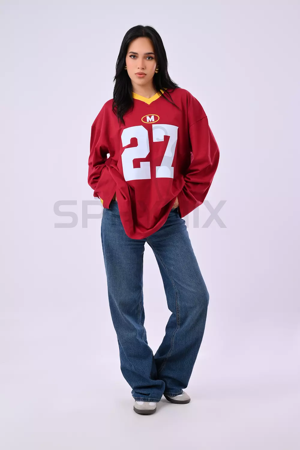 Casual Jersey Oversized T-Shirt  12