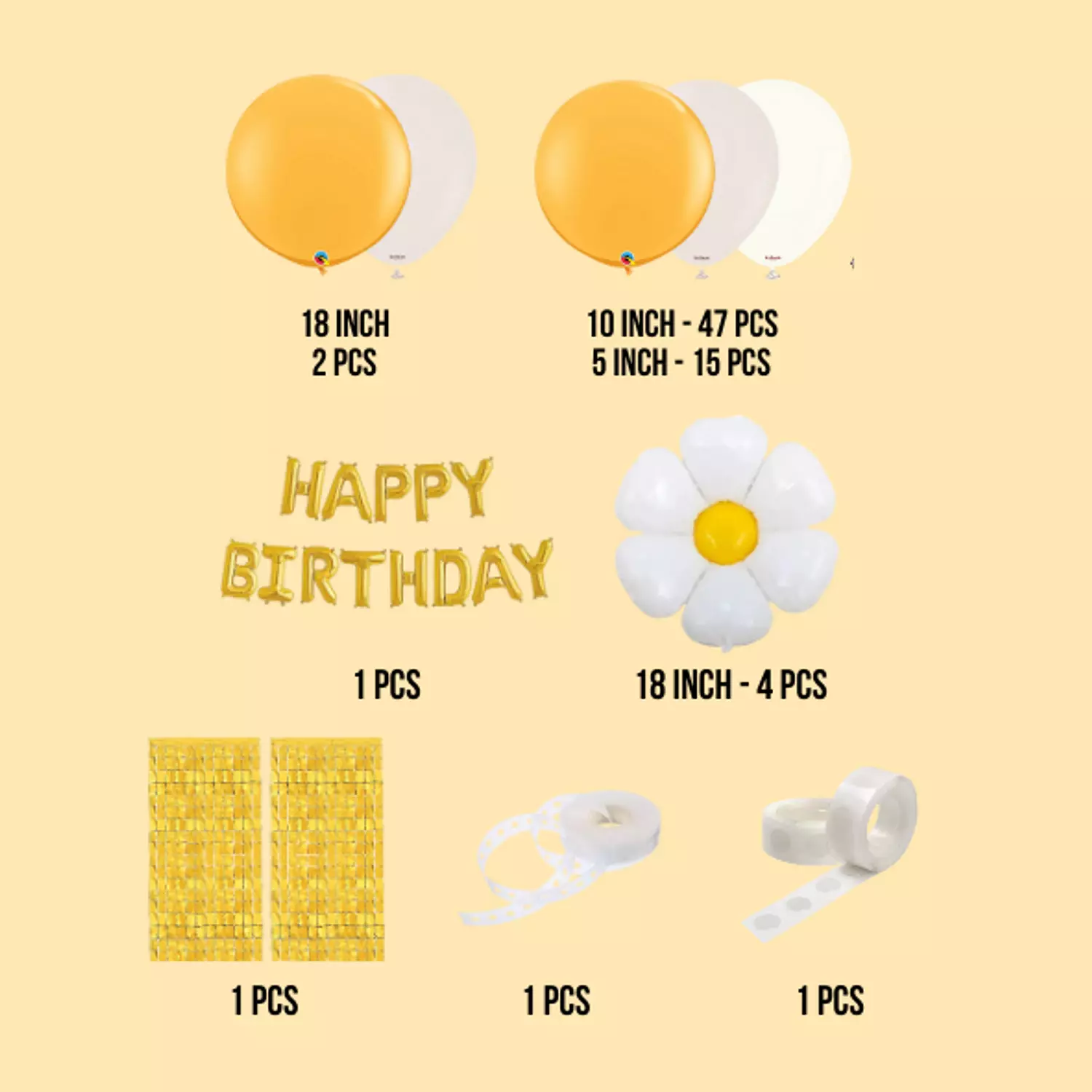 Daisy Flower Decoration Setup 1