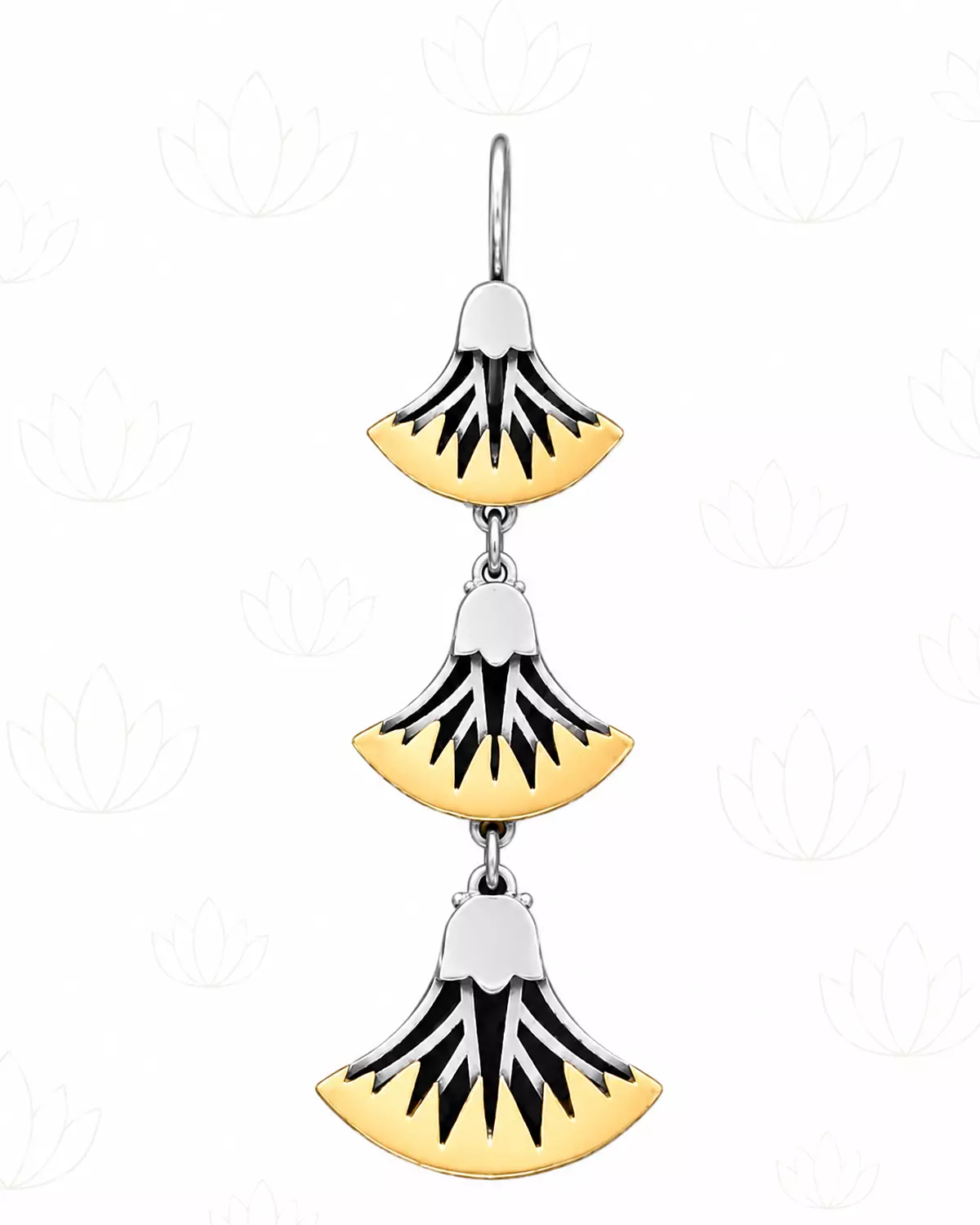 Lotus Cascade Earrings  image