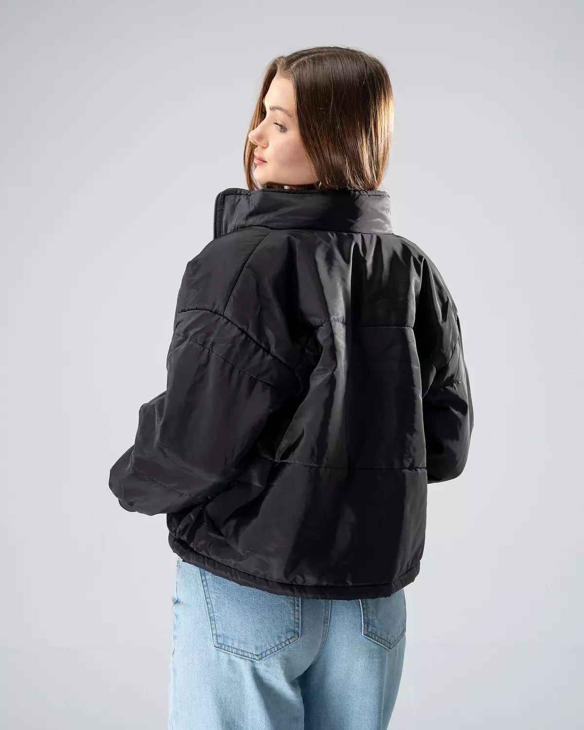 Thumb Hole Puffer Jacket hover image