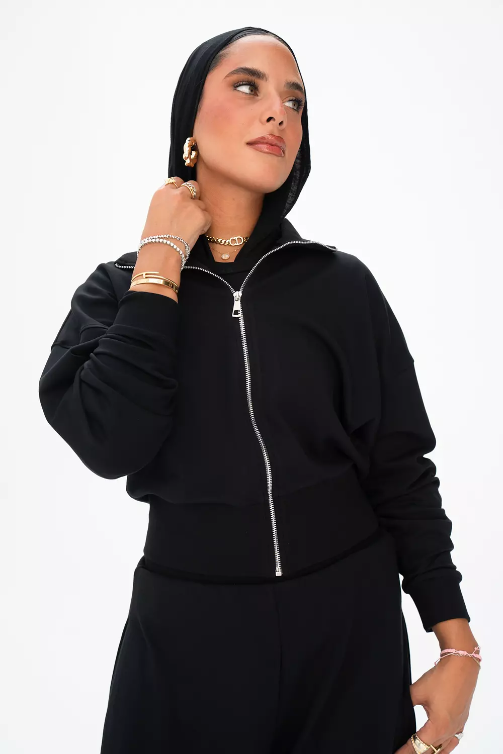Boxy Jacket in Black 1