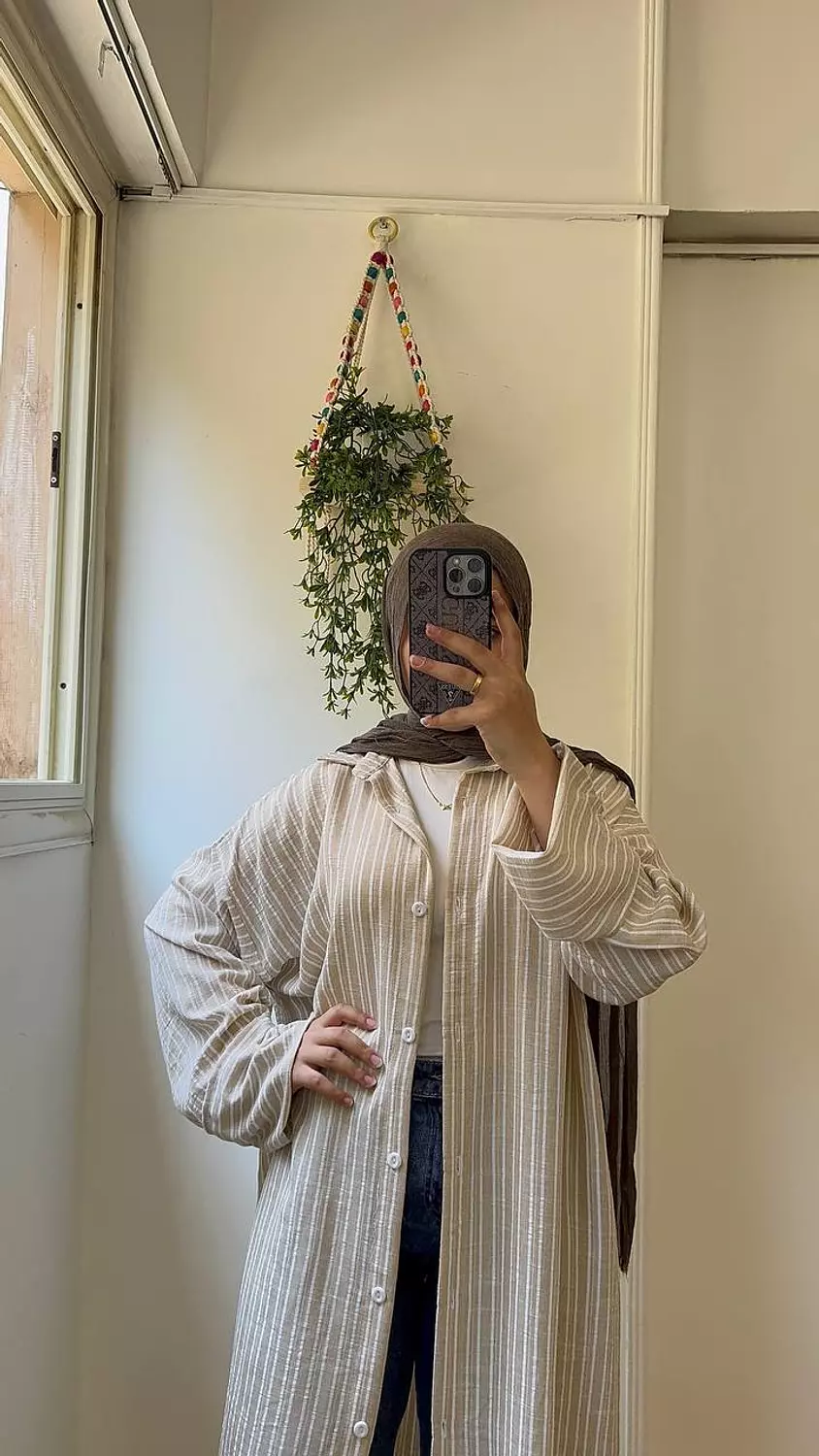 LONG STRIPED SHIRT 1