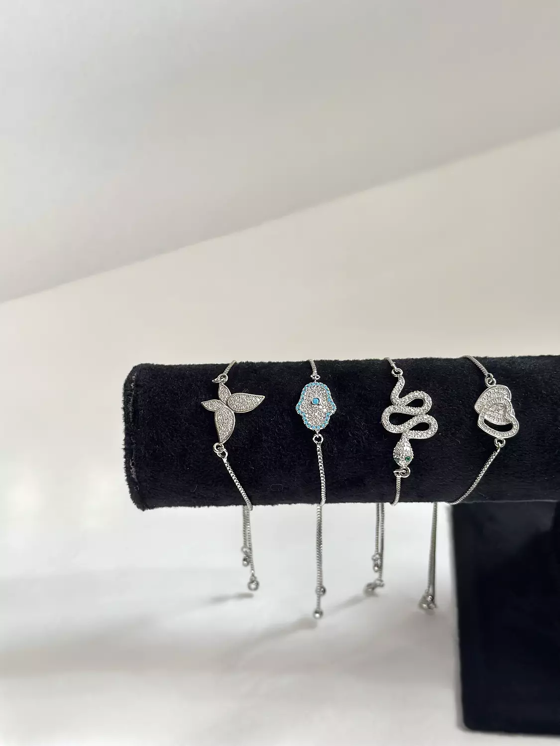 Silver Charms Adjustable Bracelets  image