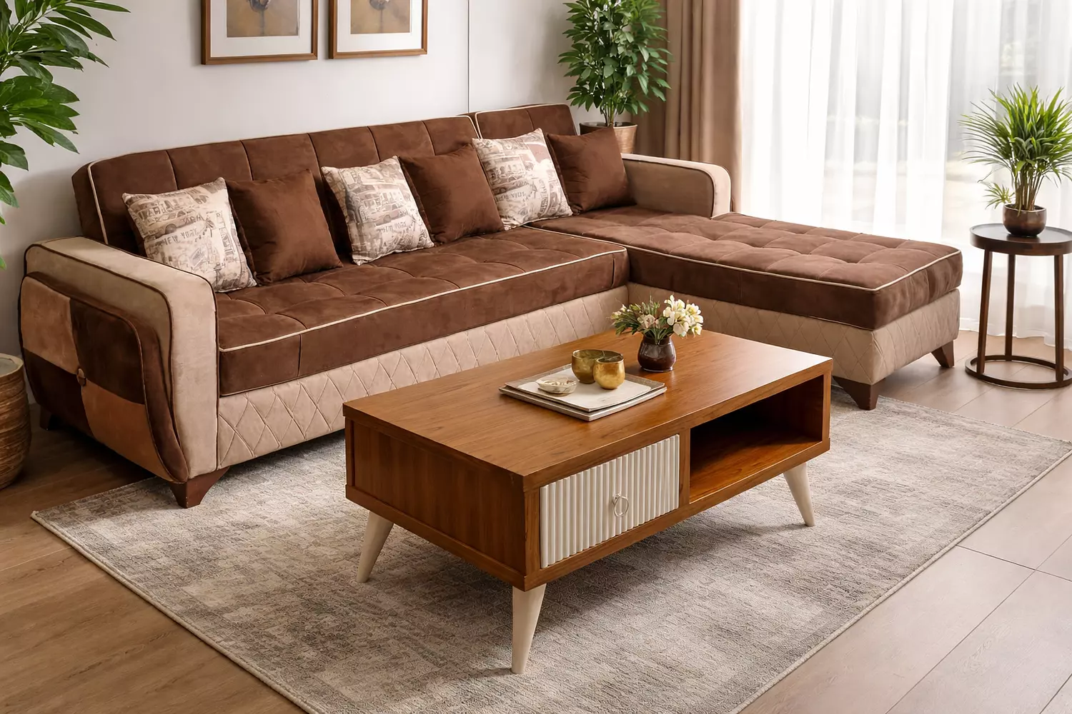 ركنه 2*3 بني * بيج image