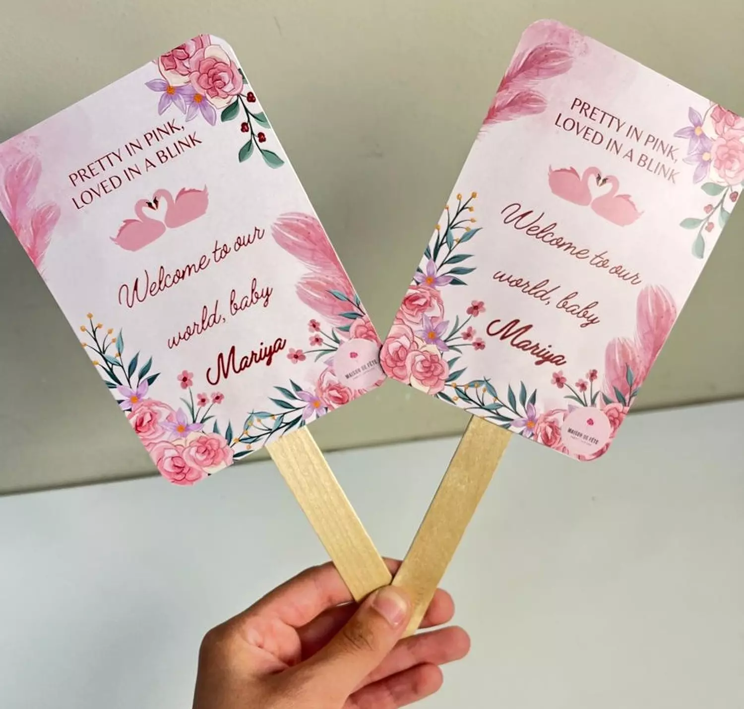 Rectangular Hand Paper Fan | Maison de Fete