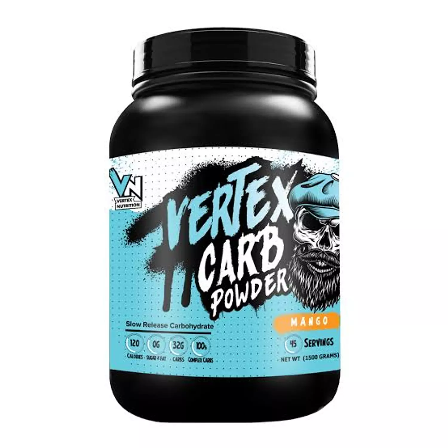 كربوهيدرات فيرتكس نيوترشن 1.5كجم – 45 جرعة – طاقة وسعرات للنمو | Vertex Nutrition Carb 1.5kg– 45 Servings – Pure Carbs & Energy image
