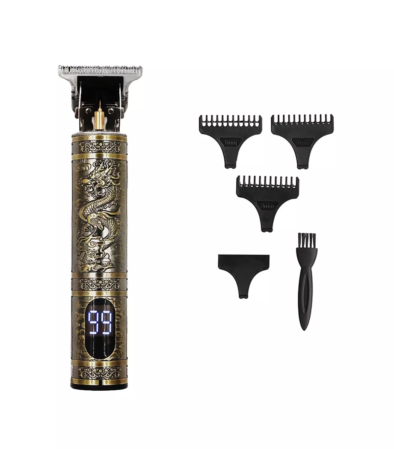 HOME GOLD VINTAGE T9 Hair Clipper Gold with Carbon Steel Blades hover image