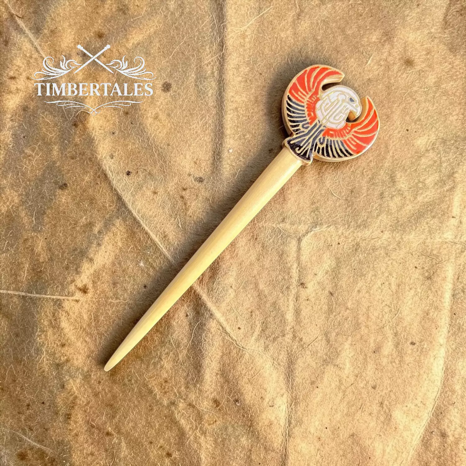 Royal Falcon Of Horus Hair Stick image
