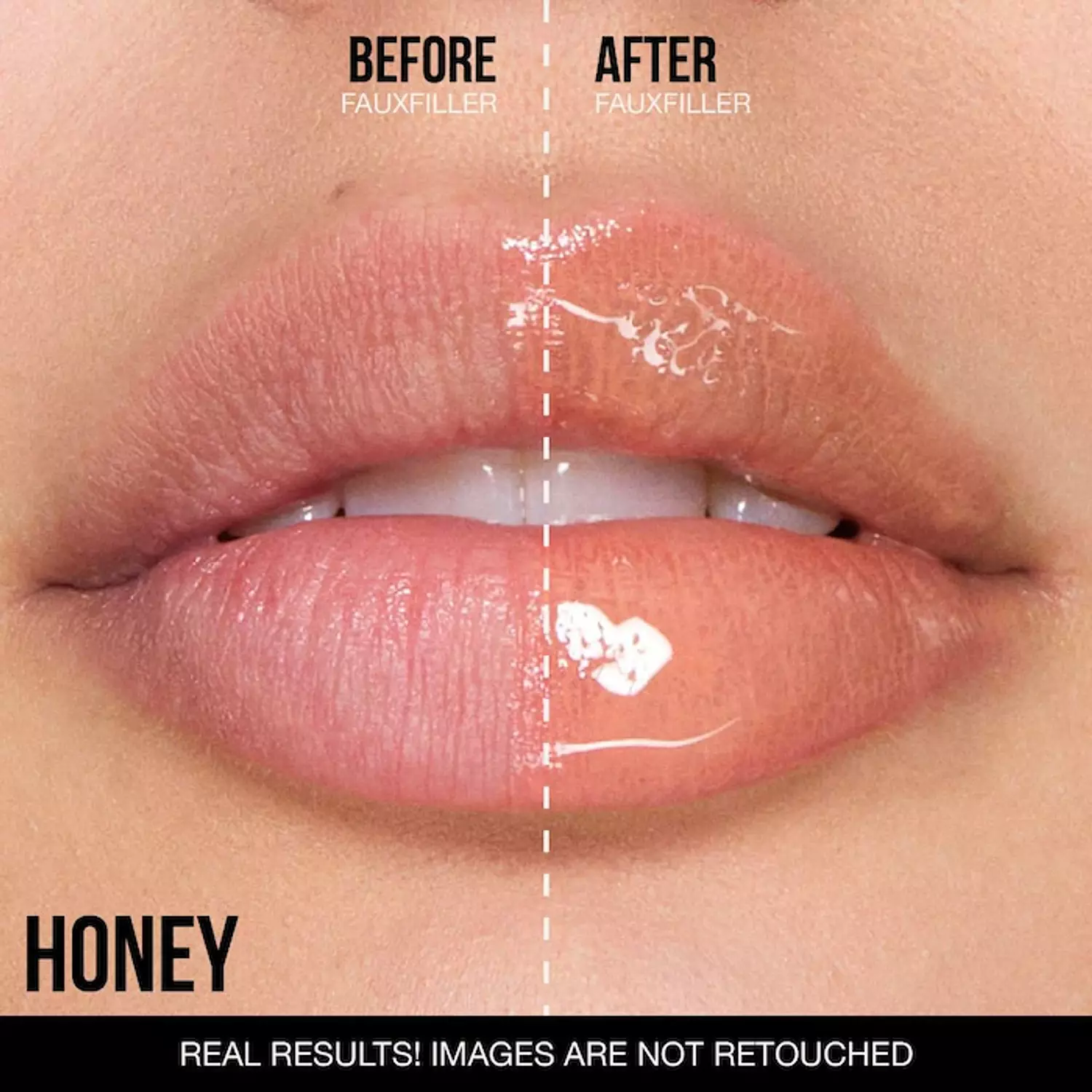 HUDA BEAUTY Faux Filler Shiny Non-Sticky Lip Gloss 4