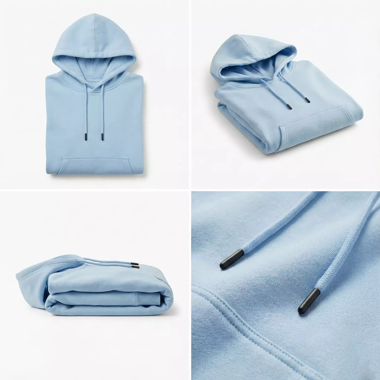 Woman Hoodie _ Light Blue image