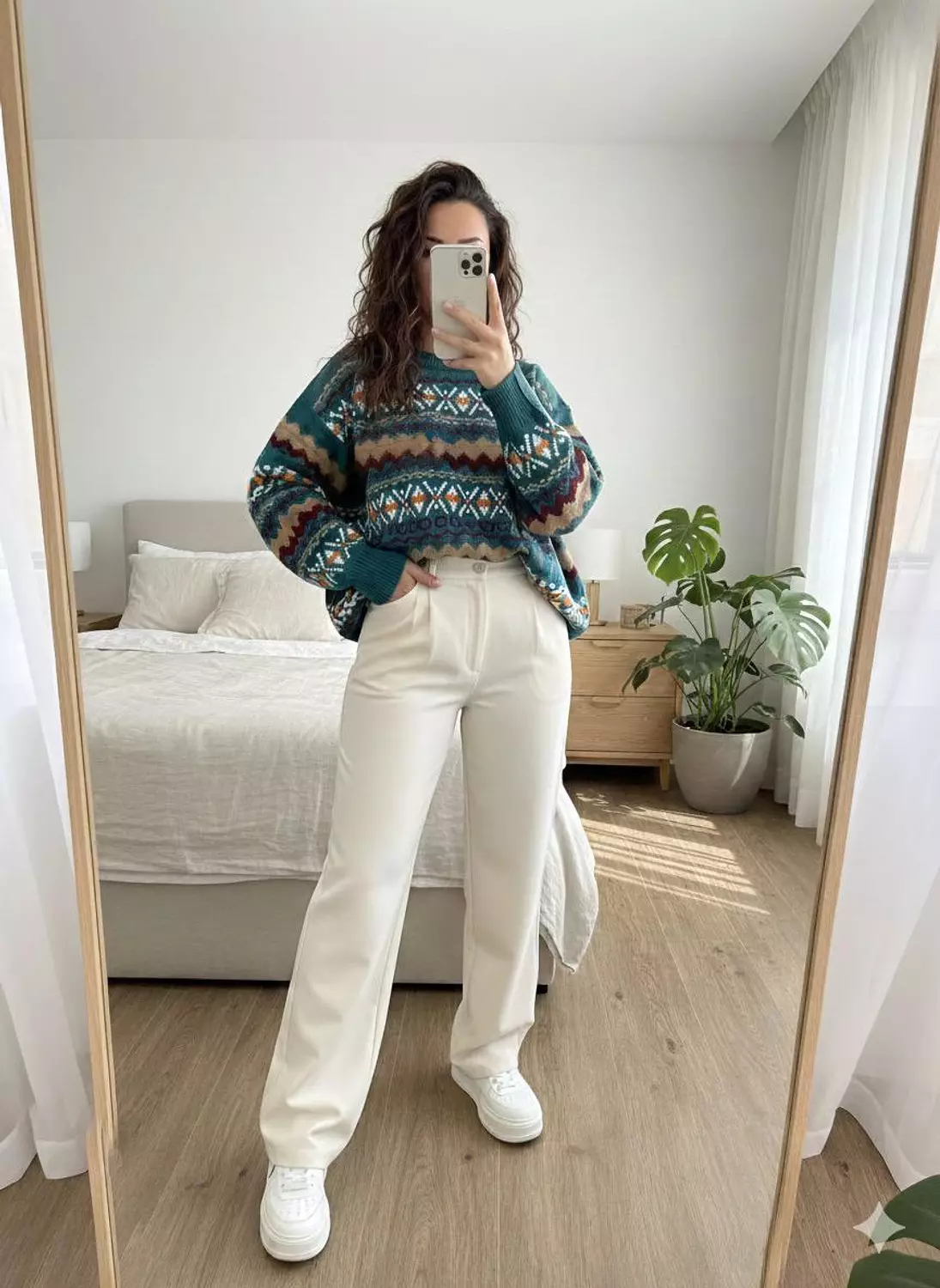 Heavy Patterned Sweater image