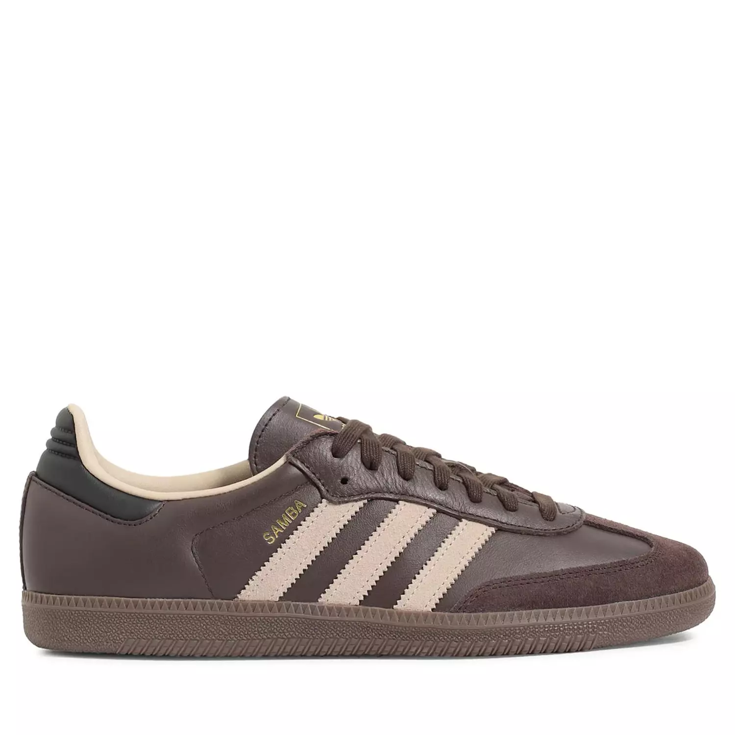 Adidas Samba OG Dark Brown Beige Gum image