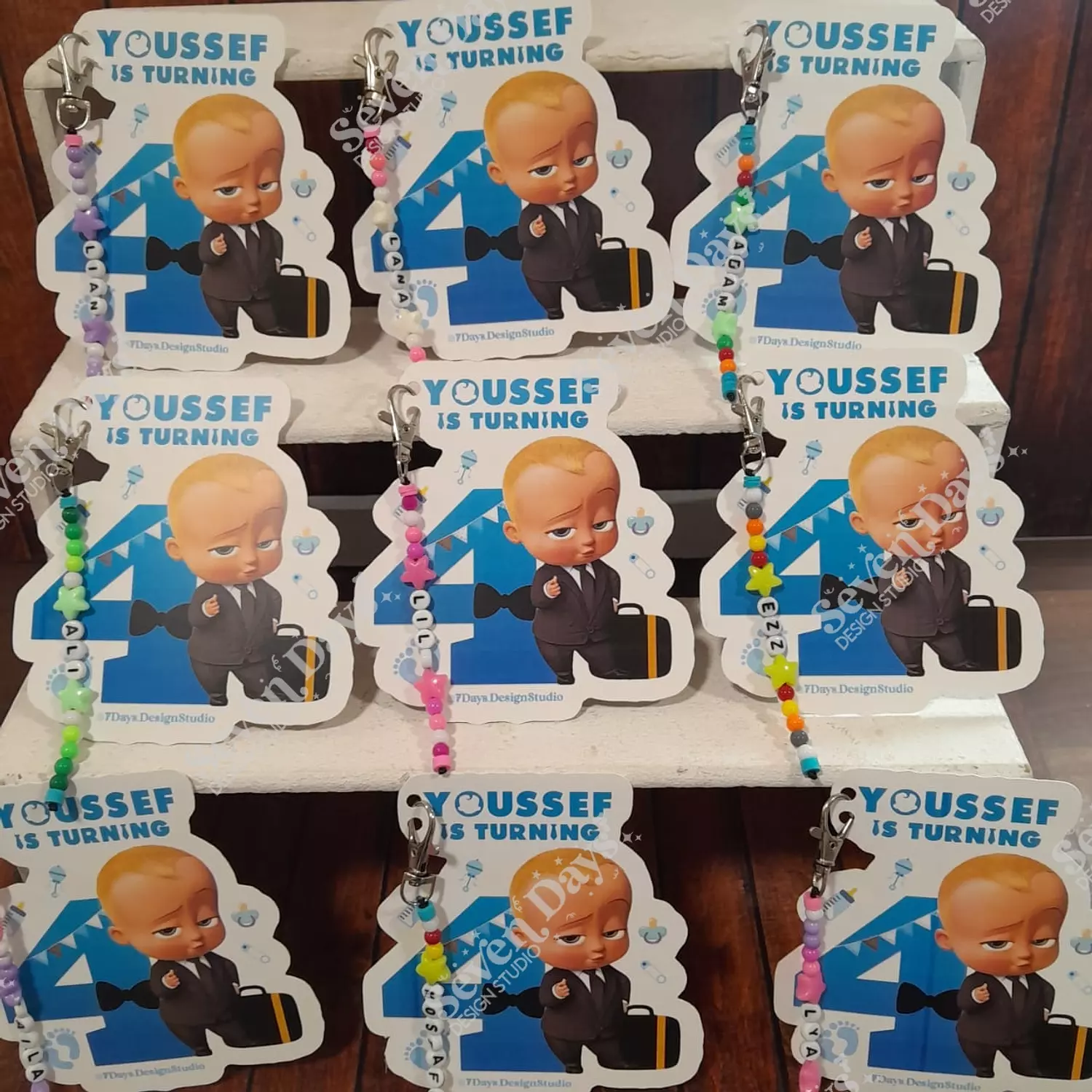 Boss Baby Chain Card 1