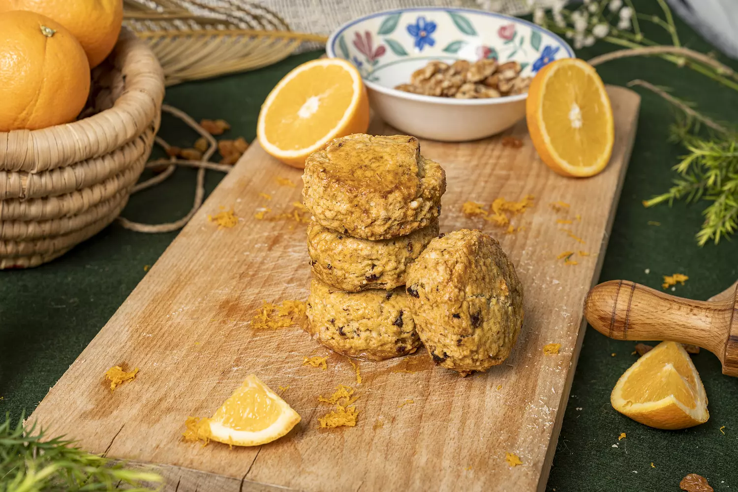 Cranberry Orange Almond Scones 2