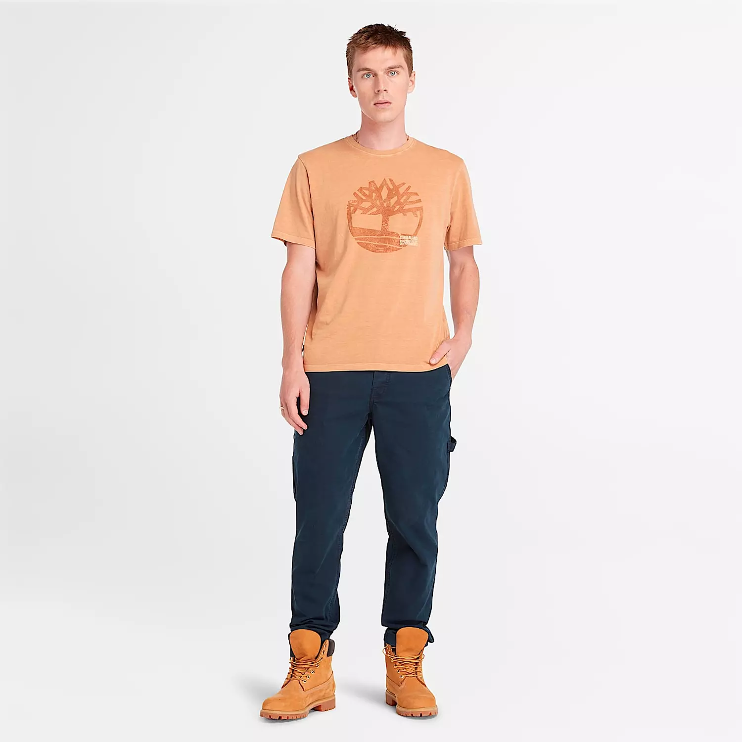 Men's Merrymack River Garment Dye Logo Graphic T-Shirt hover image